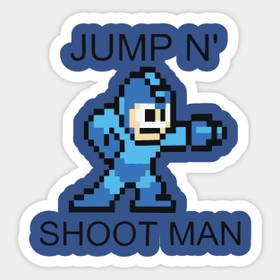 Megaman jump'n shoot 2 Sticker